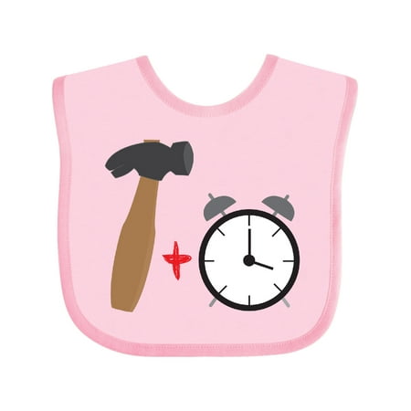 

Inktastic Hammer Time! Boys or Girls Baby Bib