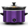 thumbnail image 1 of Elite Gourmet MST-275XP Mijoteuse Électrique Ovale, Capacité de 2Qt, Violet, 1 of 7