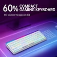 thumbnail image 4 of AULA Hero68 HE 60-Key Wired Hall Effect Gaming Keyboard, Magnetic Switch, RGB, Rapid Trigger and Response, Adjustable Actuation, 4 of 6