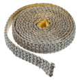 thumbnail image 1 of Junta de Estufa de Madera Uxcell 11/16" x 3/16" x 79" Sello de Cuerda de Fibra Cerámica Gris, 1 of 6
