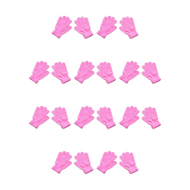 Guardurnaity 1 par de guantes para niños, guantes para exteriores, accesorio de ropa para ropa de invierno, color rosa Rosado 10piezas Guardurnaity CBP201967