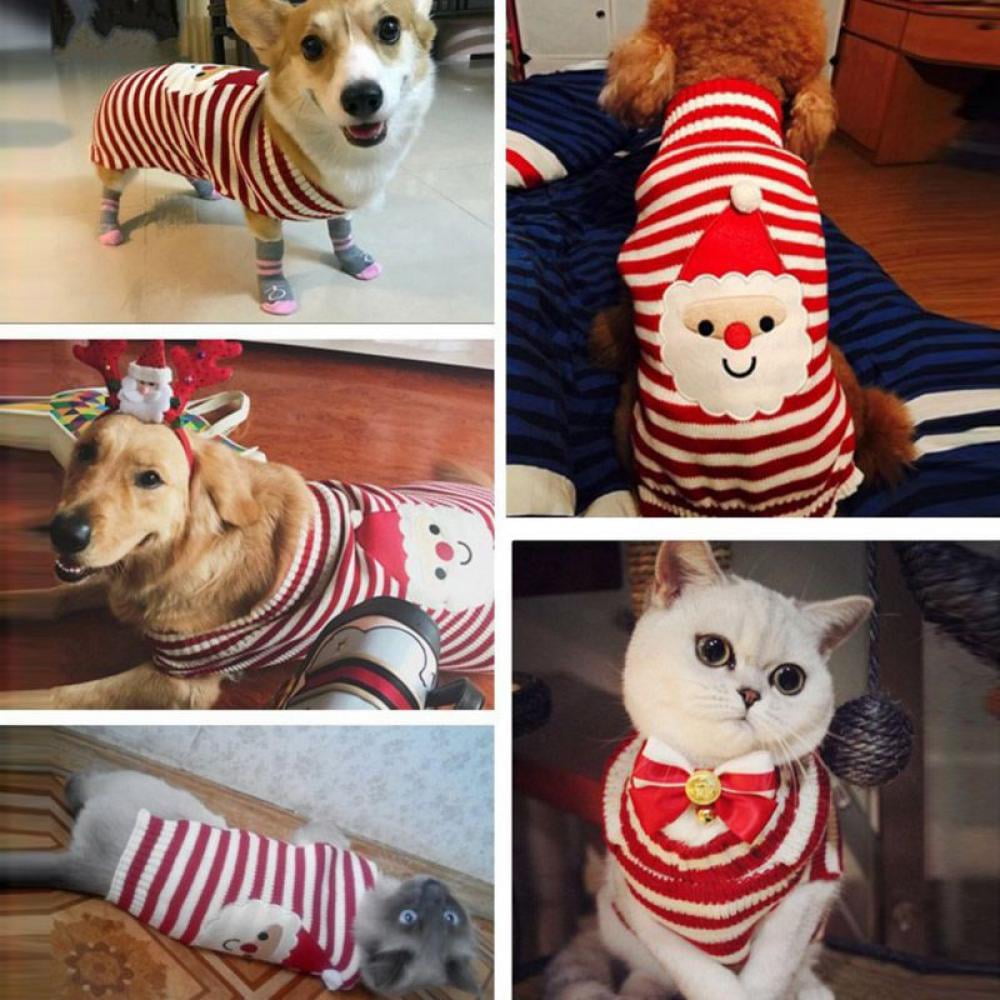 Dog christmas sweater walmart discount