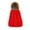 Red, variant on ZQUUVOU Unisex Winter Knitted Beanie Hat Knitted Beanie with Faux Fur Pom Casual Hat Warm Ski Hat Running Sports Hat White