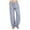Pantalon en Lin Grisfemmes pour l'Été, variante sur LMKIHUSA Pantalon en Lin pour Femme Grande Taille, Taille Haute Élastique, Pantalon à Jambes Larges avec Poches, Détente Été 2025, Gris, m