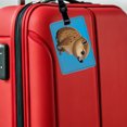 thumbnail image 5 of Hyrax Dassie Africa Animal Faux Leather Travel Luggage Tag, 5 of 7
