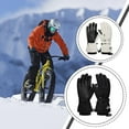 thumbnail image 2 of Waterproof Mens Ski Gloves, Cold Weather Gloves for Snowboard Snowmobile, 2 of 8