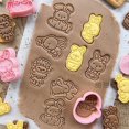 thumbnail image 3 of Molde cortador de galletas de Pascua de dibujos animados, lindo conejito, conejo, huevos de Pascua, sello en relieve, herramientas para hornear pasteles de Fondant, juegos múltiples, 3 of 4