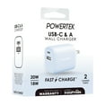 thumbnail image 6 of Liquipel Powertek Woven 20W Combo Wall Charger - Blue, 6 of 8