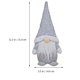 thumbnail image 2 of FELTECHELECTR gnomos navideños sin rostro, muñecos suecos de Papá Noel, decoración para árbol de Navidad (estilo aleatorio), 2 of 6