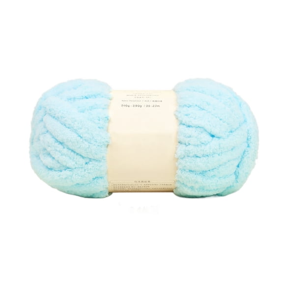 Chunky Yarn for Hand Knitting, #10 Chunky Blanket Chenille Yarn, Large Bulky Thick Jumbo Yarn, Super Chunky Knit Yarn for Crocheting, 1 Skein
