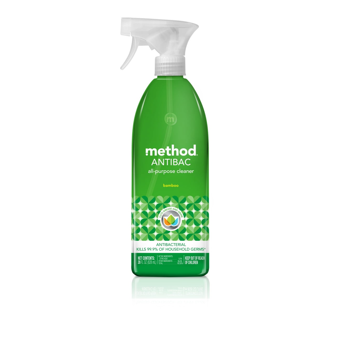 Method Antibacterial AllPurpose Cleaner, Bamboo, 28 Ounce