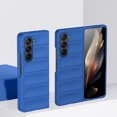 thumbnail image 2 of Matte Case for Samsung Galaxy Z Fold 5, Luxury Ultra Slim Frosted PC Back with Shock-Absorbing Drop Protective Anti-falling Phone Case Cover for Samsung Galaxy Z Fold 5 5G, Blue, 2 of 10