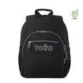 thumbnail image 1 of TOTTO Mochila Escolar Mediana - Reforzada Porta Laptop 13 Repelente a Líquidos | 15 L GOMMAS negro M, 1 of 6