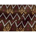 thumbnail image 4 of oneOone Viscose Jersey Fabric Paisley & Chevron Ikat Printed Fabric 1 Yard 60 Inch Wide, 4 of 5