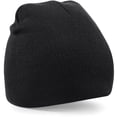 thumbnail image 2 of Beechfield Plain Basic Knitted Winter Beanie Hat, 2 of 2