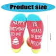 thumbnail image 5 of Aellinatey Stylish Birthday Party Wear Cotton Socks for Adults Teen Girls 18 to 21 Years, 5 of 13