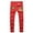 Red, variant on Kiijoy Boys Skinny Distressed Ripped Jeans Embroidery Straight Leg Denim Pants, Sizes 3-4