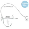 thumbnail image 2 of LAICAIW Trailer Coupler Pin, Wire Lock Pin, Shaft Locking Pin, Safety Coupler Pin, with Stainless Steel Extended Wire and Quick Release Ring (20 PCS 6mm x 56mm), 2 of 7