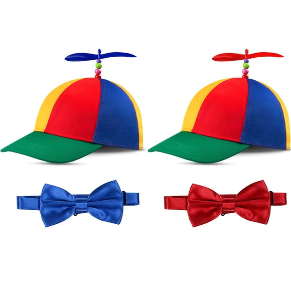 Set de sombrero y pajarita Propeller Sintege para adultos (2 piezas)