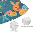 thumbnail image 3 of Fotbe Happy Easter Funda de Almohada Decorativa Estilo Occidental, Lujo en Algodón, Fundas para Almohadas King, Cojín Estampado para Decoración del Hogar-14"x20", 3 of 6