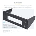 thumbnail image 3 of Soporte de pared vertical 4U StarTech de 19 pulgadas, estante de 55 kg, 3 of 7
