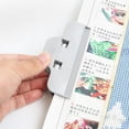 thumbnail image 2 of 9 Pcs Clip Tool Picture Large Clips for Drawing Clips Fixing Holders Clips for Diamonds Craft Embroidery Supplies Clips Locators Plastic Crafts Diamond Drawing, 2 of 5