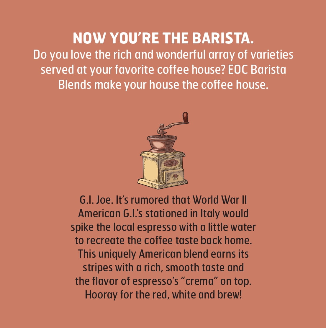 Eight O'Clock Barista Blends Caffe Americano Medium Dark Roast K-Cup Coffee Pods, 10 Ct.