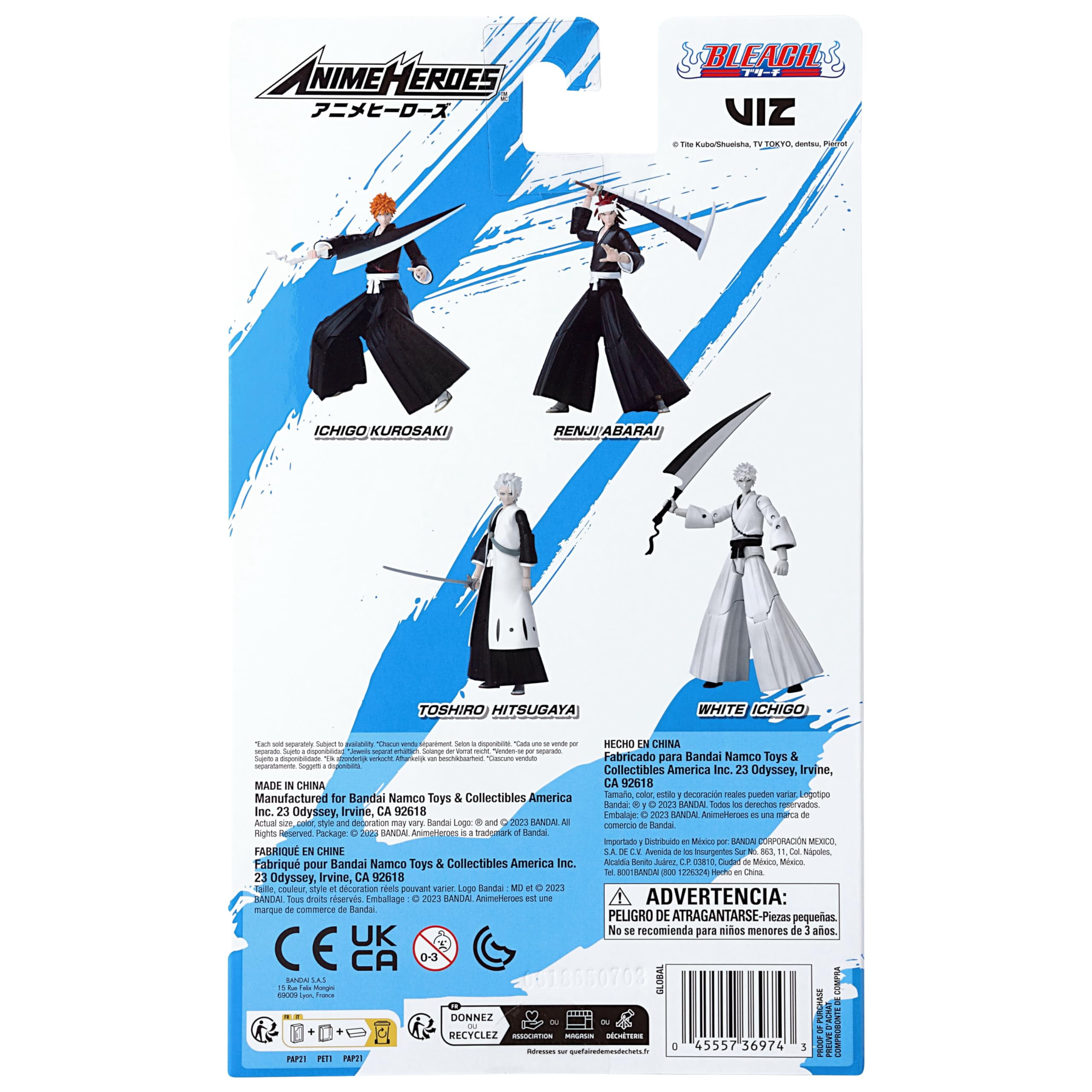Bleach Teen's Ichigo Vinyl Figure, White - Walmart.com