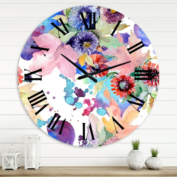 Designart 1 in Quartz Modern/Contemporary Wall Clock