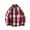c02Red, variant on LNWUY (M-5XL) Big and Tall Men's Flannel Shirts Casual Button Down Plaid Shirt Long Sleeve Versatile Leisure Jacket with Pockets Red XXXL