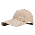 thumbnail image 2 of Women's Fashion Trucker Hat, Adjustable Breathable Mesh Baseball Cap, Ponytail Friendly Outdoor Sun Hat for Daily Casual Wear, Sports, and Travel Khaki, 2 of 4