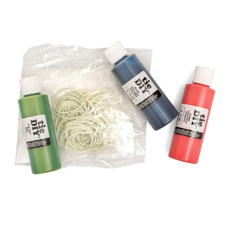 American Crafts Medium Tie Dye Kit 4oz 76/Pkg-12 Assorted