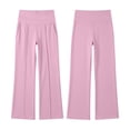 thumbnail image 5 of Women's Wide Leg Pants with Pockets High Waist Stretch Yoga Pants for Gym Casual Sweatpants Athletic Pants, S-3XL, 5 of 9