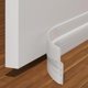 thumbnail image 1 of Holikme Tope para puerta, bloqueador de corriente para debajo de la puerta, aislante, barrido de puerta, burlete, tapón de ruido, adhesivo fuerte, 39 pulgadas de largo, blanco, 1 of 4