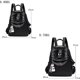 thumbnail image 5 of Mochila de cuero genuino de lujo para mujer, bolso escolar de cuero de vaca suave de diseñador de moda para mujer, bolsos de viaje de gran capacidad, mochila, 5 of 5