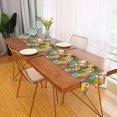 thumbnail image 2 of Yayeee Table Runner 70 inches Long for Home Kitchen Rectangle Dining Table Holiday Party Decoration, Cartoon Birds Pattern, 2 of 7