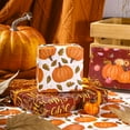 thumbnail image 5 of Thanksgiving Wrapping Paper Sheets - Pumpkin & Autumn Flower Theme Design for Holiday, Thanksgiving Dinner, Gift Wrapping, Party, Family Gatherings - 12 Folded Sheets - 20.5" x 30", 5 of 7