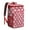 Red-2, variant on Hawaiian Jungle Cooler Backpack Insulated High-Capacity 20L for Beach Camping with Botanical Monstera Leaves Design