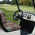 thumbnail image 6 of Pzuqiu Western Horses 2-Piece Golf Cart Seat Covers | Breathable Washable Protective Cover | Compatible With Most 2-Seater Golf Carts, 6 of 10
