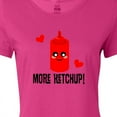 thumbnail image 4 of Inktastic Ketchup Lover Funny Women's T-Shirt, 4 of 5