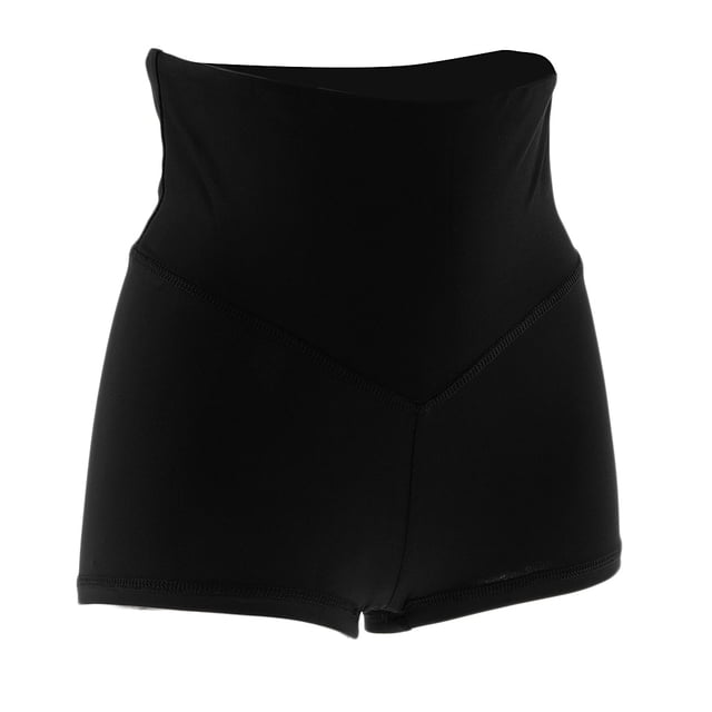 las mujeres estiran gimnasio yoga pantalones cortos de deporte bailando con pantalones flacos calientes s negro Sunnimix Hot Pants Shorts