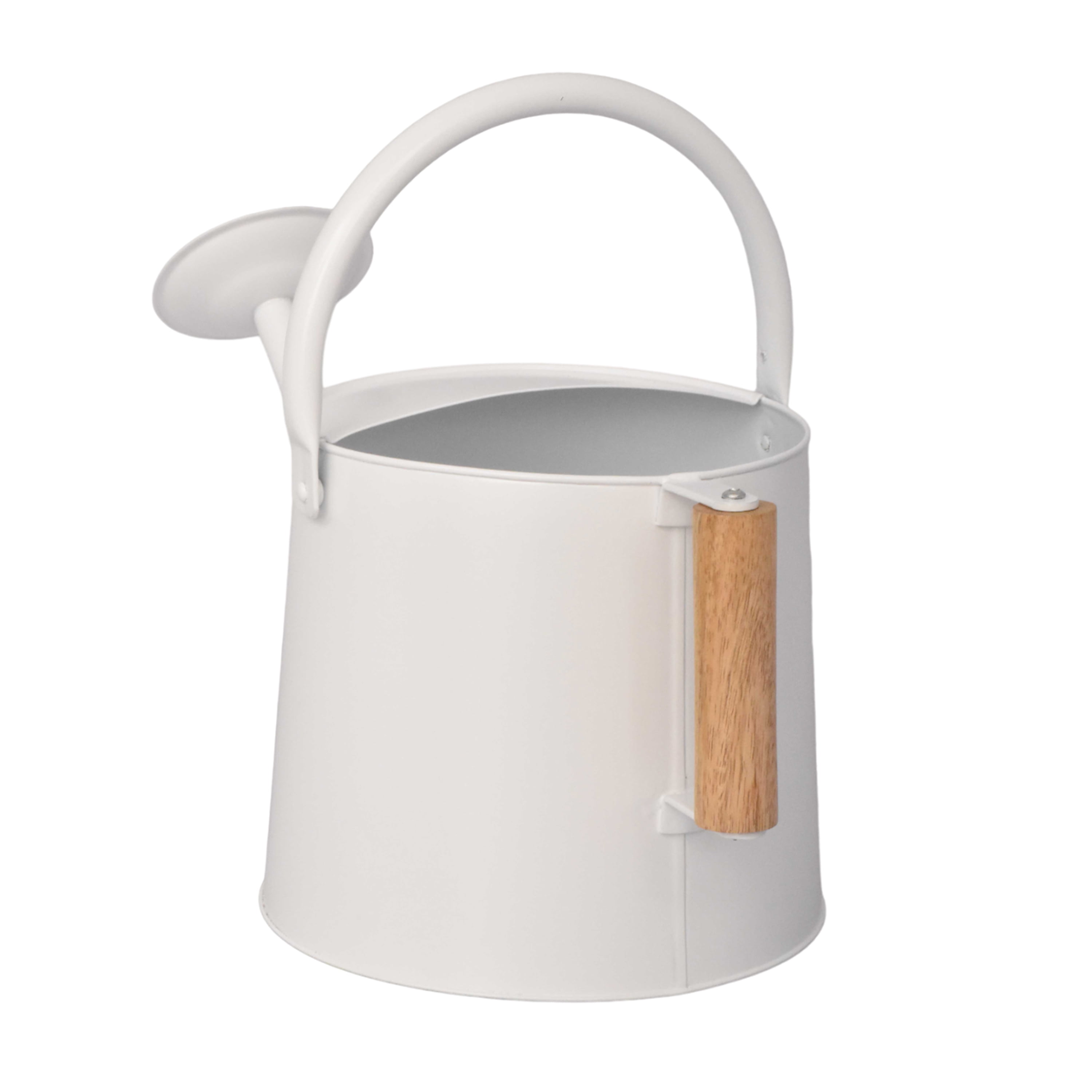 Better Homes & Gardens 1.5 gallon Metal Watering Can, White