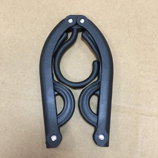 Percha de viaje plegable, gruesa, multifuncional, portátil, de plástico, para el hogar