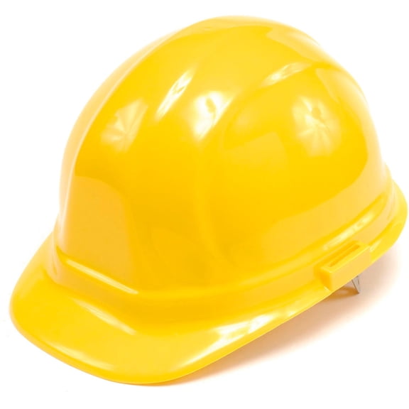 Hard Hat, Omega II, Polyethylene, 6 Point Ratchet, Type 1, Class E, Yellow WEL19952YE