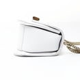 thumbnail image 4 of Pre-Owned Valentino Small VLTN Leather Shoulder Bag in White, 4 of 11