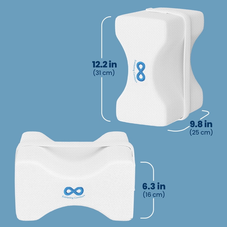 Everlasting Comfort Memory Foam Knee Pillow for Side Sleepers photo 7