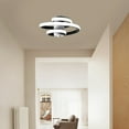 thumbnail image 2 of 19W Acrylic Rings Ceiling Light Hallway LED Pendant Lamp Hallway Entryway Lamp, 2 of 5