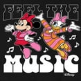 thumbnail image 3 of Disney - Mickey & Friends - Feel the Music - Daisy & Minnie Dances - Men's Jersey Tank Top, 3 of 5