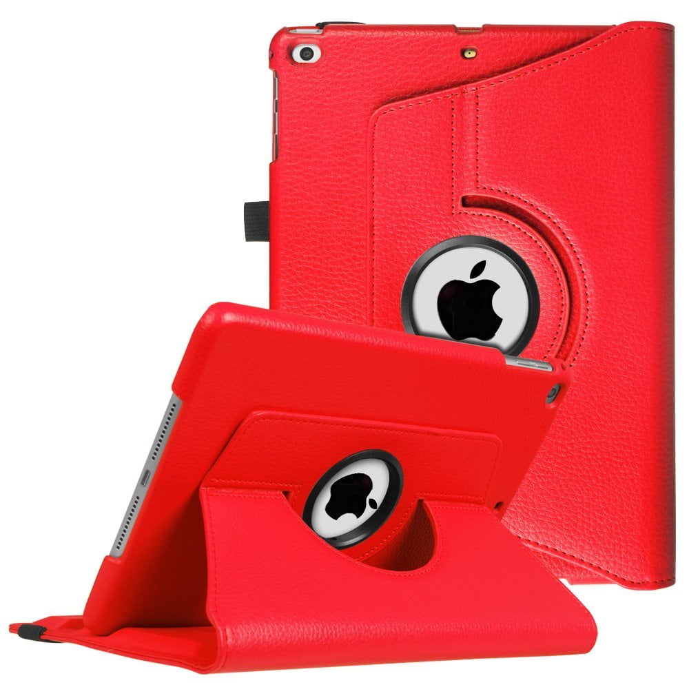 APPLE I PAD MINI 5 LEATHER 360 DEGREE ROTATING CASE COVER  IN VARIOUS COLORS 
