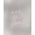 thumbnail image 2 of Kimberly, Allen 12x14 White Modern Wood Framed Museum Art Print Titled - See the Good, 2 of 4